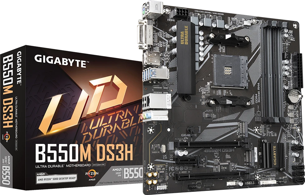 Gigabyte B550M DS3H (Rev. 1.5)